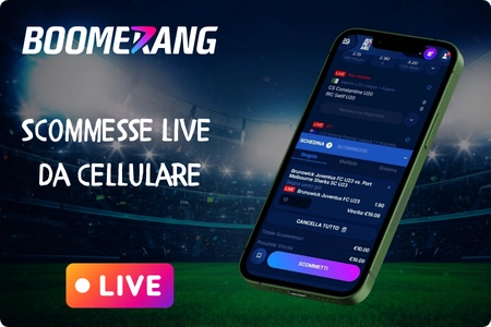 Scommesse in tempo reale su eventi sportivi da cellulare